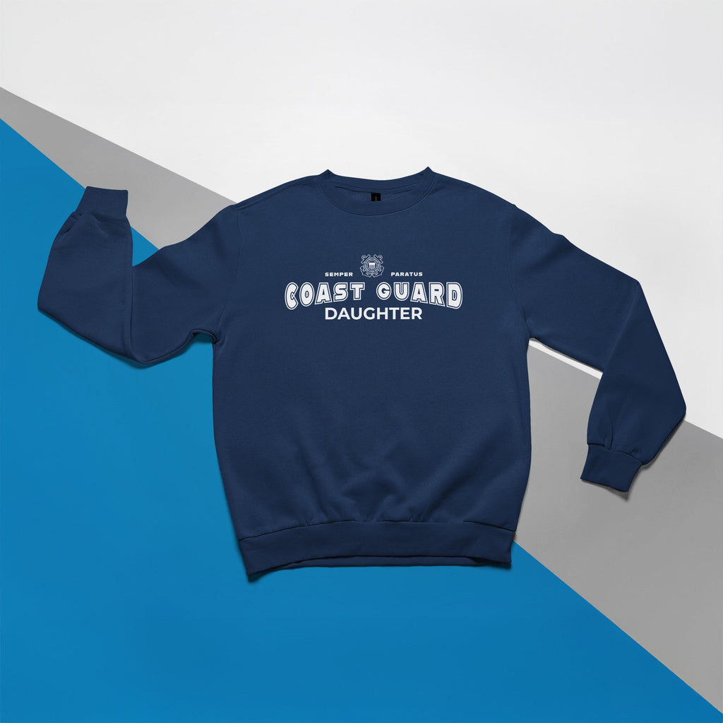 Coast Guard Daughter Crewneck (Navy)