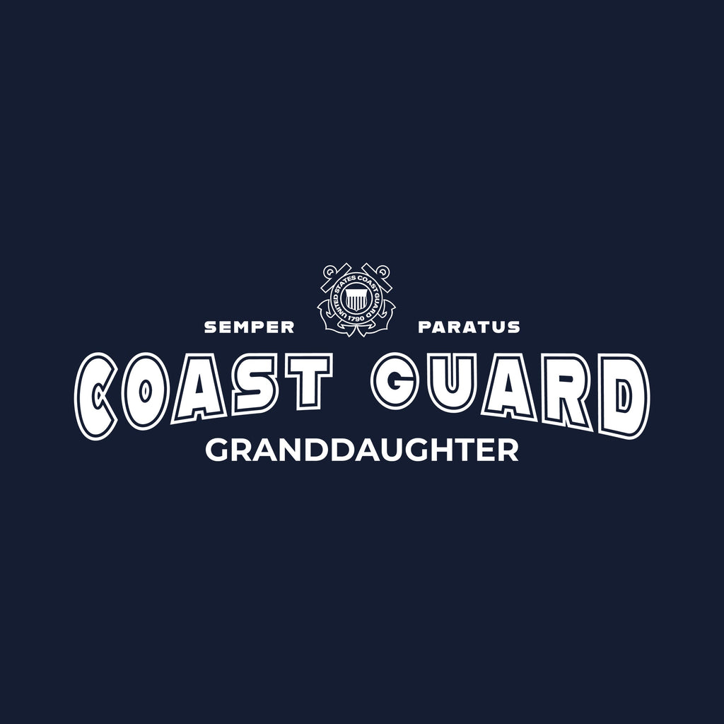 Coast Guard Granddaughter Crewneck (Navy)