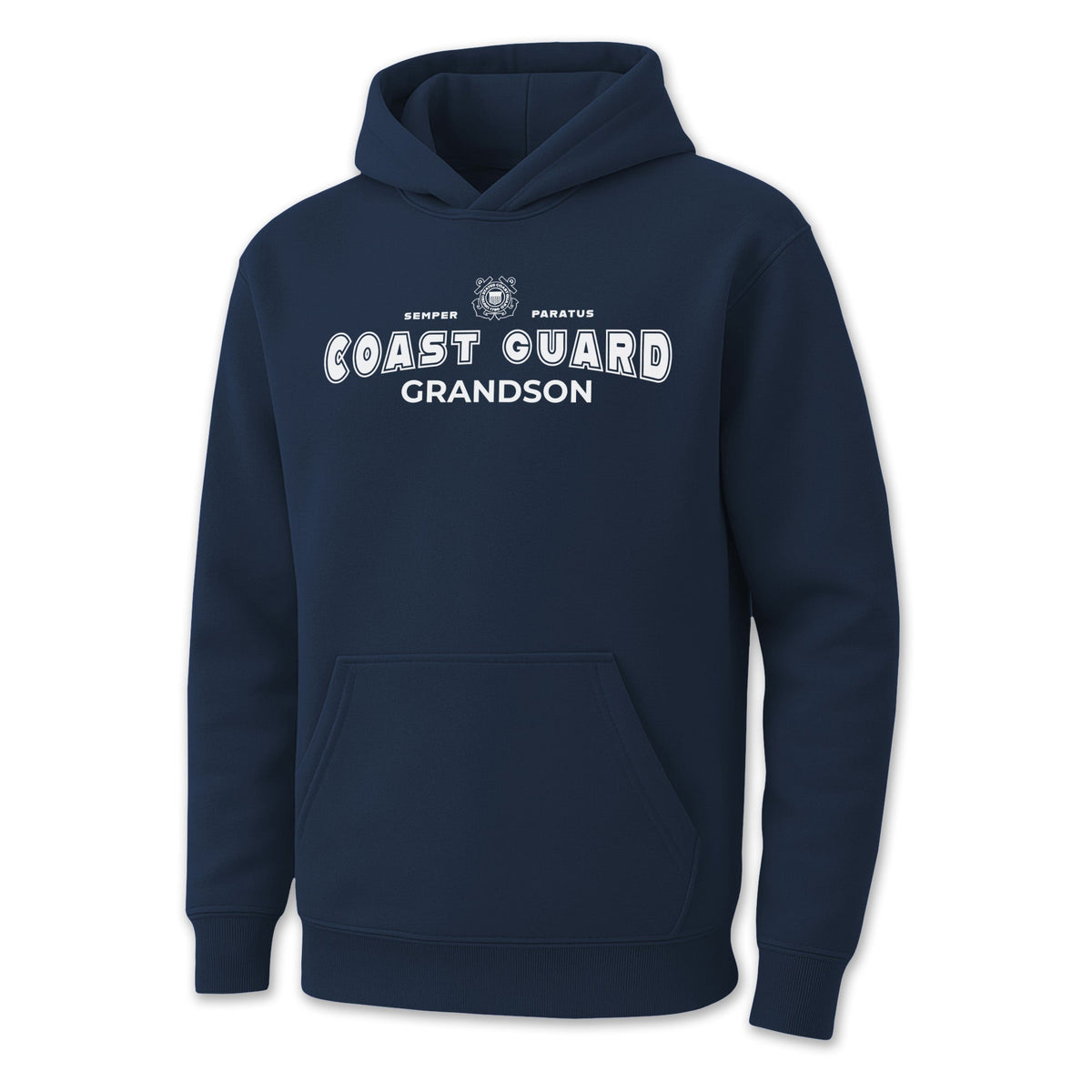 Coast Guard Grandson Youth Hood (Navy)