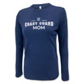 Coast Guard Mom Women's Long Sleeve T-Shirt (Navy)