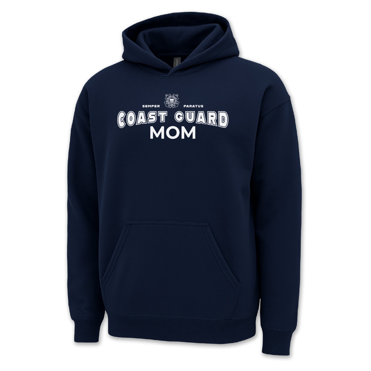 Coast Guard Mom Hood (Navy)