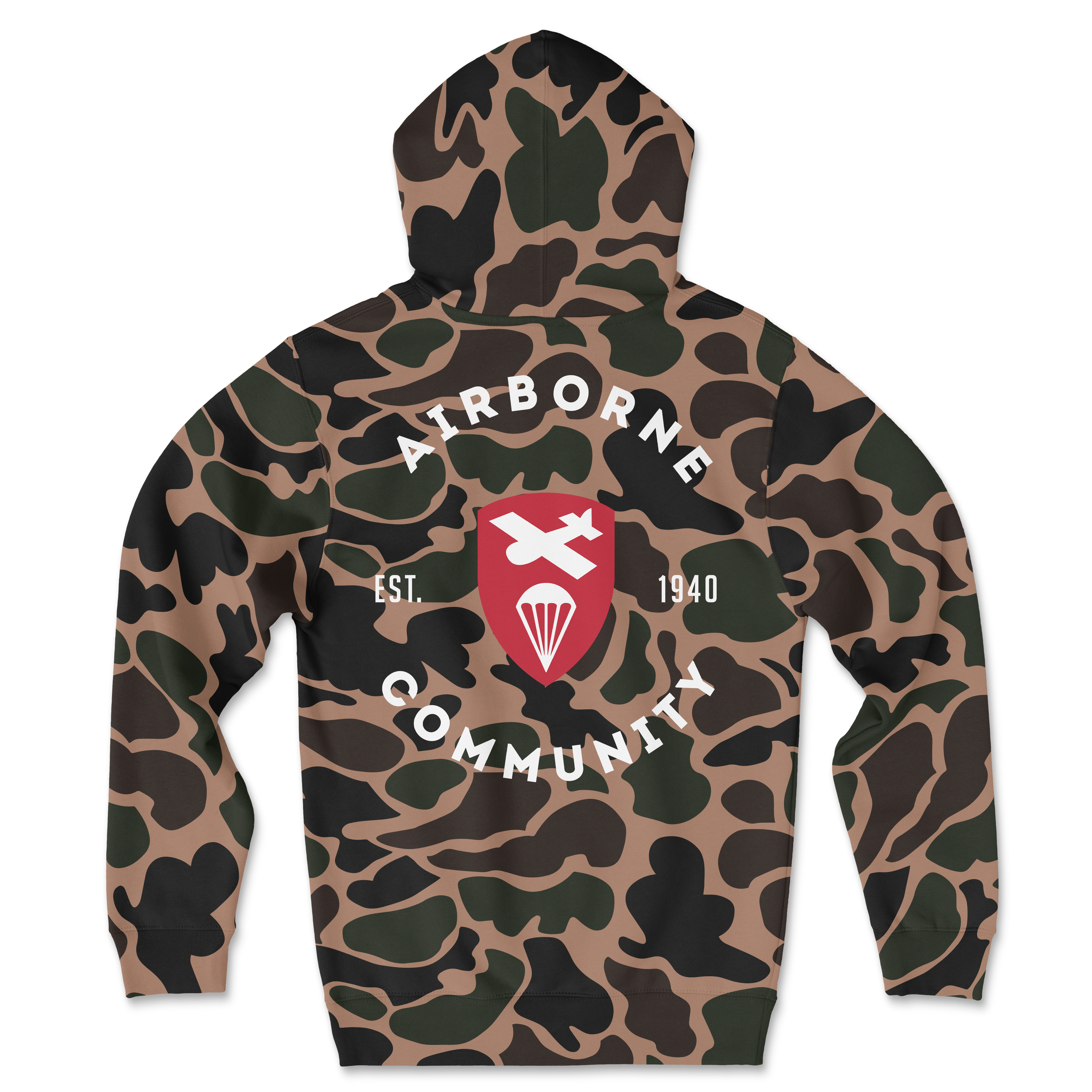 Airborne Community Camo Hoodie