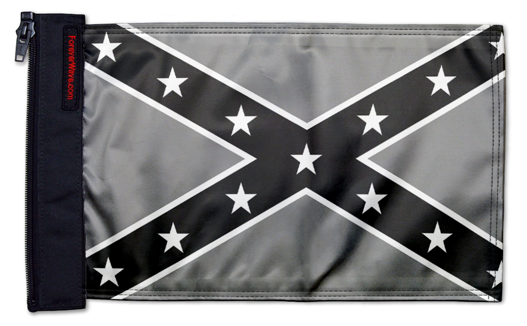 Confederate Subdued 12"x18" Forever Wave Flag