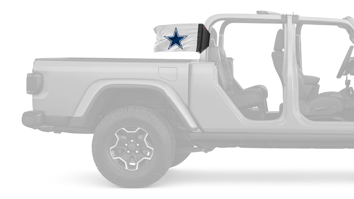 Dallas Cowboys White 11"x17" Forever Wave Flag
