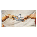 Creation of a Jump God Double-Sided Flag