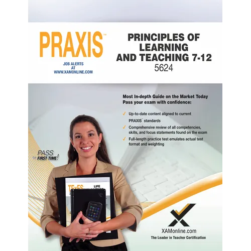 Praxis Principles of Learning and Teaching 7-12 5624 - Paperback