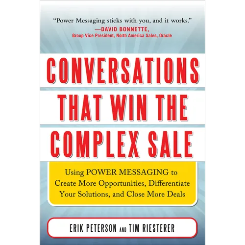 Conversations That Win the Complex Sale (Pb) - Paperback