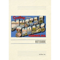 Vintage Lined Notebook Greetings from Muscle Shoals