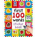 First 100 Stickers: Words: Over 500 Stickers - Paperback