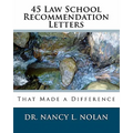 45 Law School Recommendation Letters That Made a Difference - Paperback