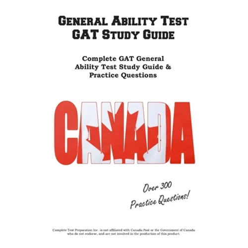 General Ability Test GAT Study Guide - Paperback