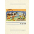 Vintage Lined Notebook Greetings from Wyoming