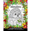 Hedgehog Coloring Book for Adults: Animal Adults Coloring Book - Paperback