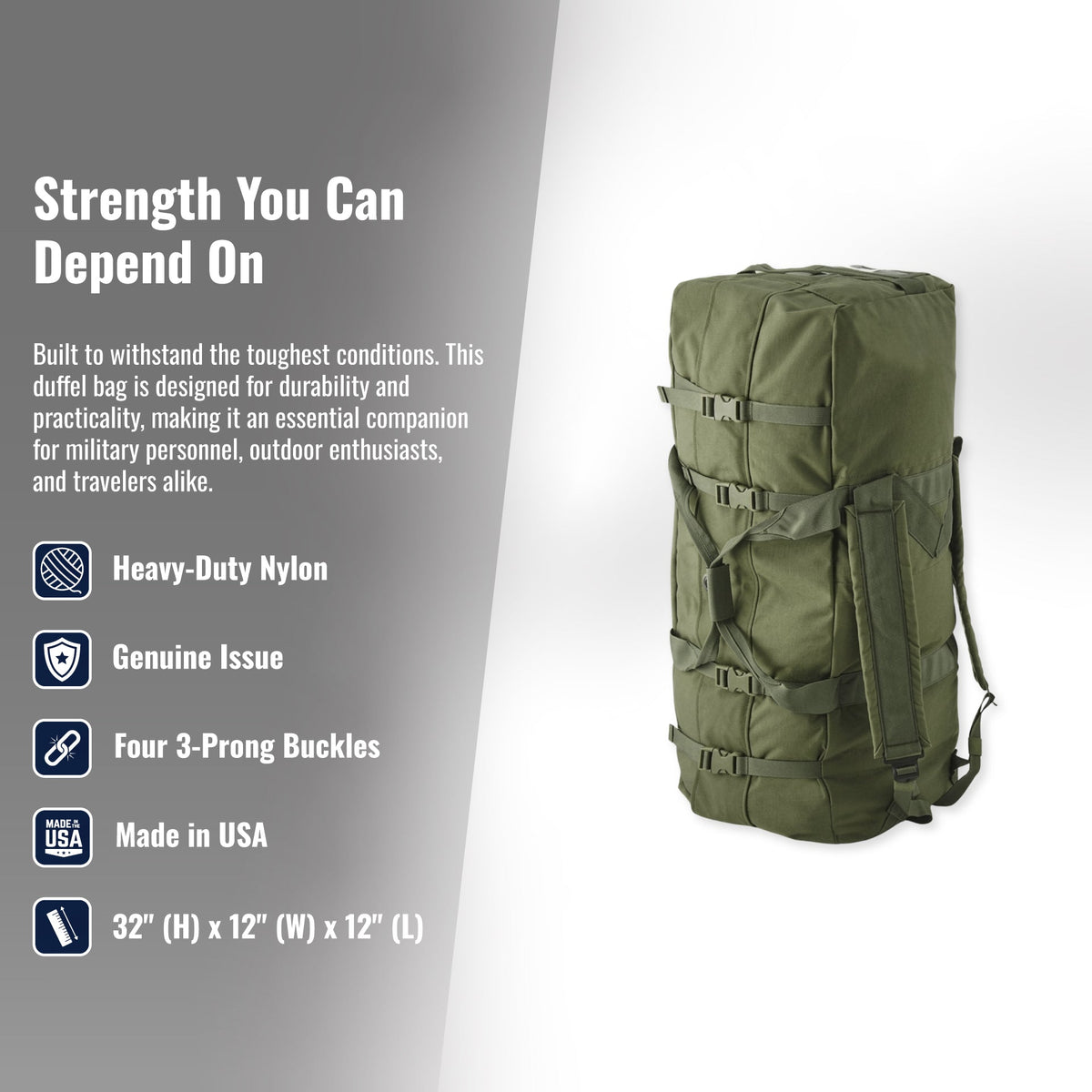 GI Transport Duffel Bag— Used