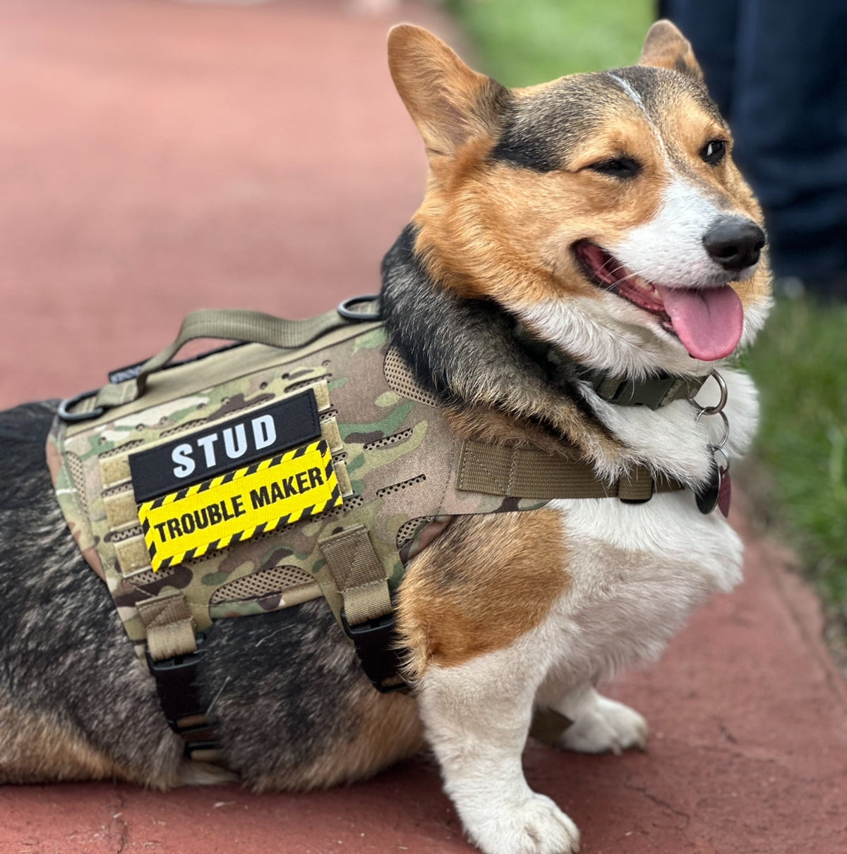 Trouble Maker Embroidered Morale Patch