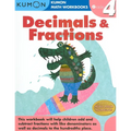Kumon Grade 4 Decimals & Fractions - Paperback