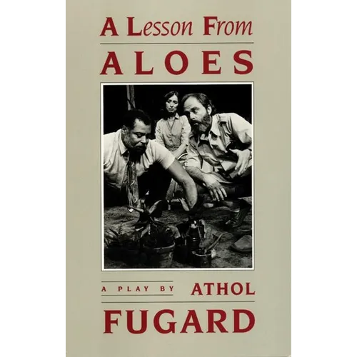A Lesson from Aloes - Paperback