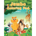 Jumbo Coloring Pad: Animals - Paperback