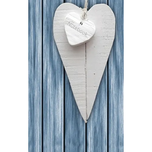 Notebook: Pretty Blue Notebook to Write, Journal and Take Notes In - Hardcover