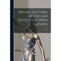 Special Lectures of the Law Society of Upper Canada; 1954