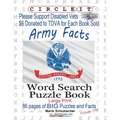 Circle It, Army Facts, Word Search, Puzzle Book - Paperback