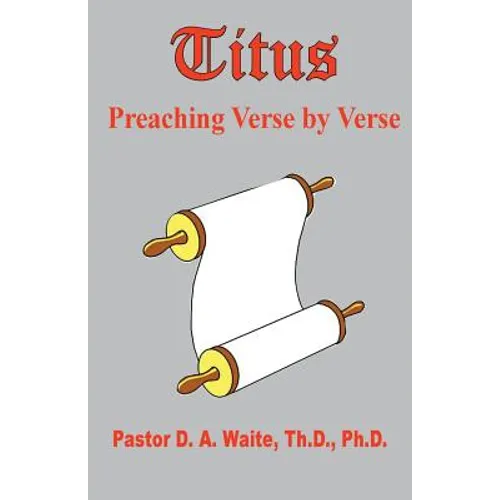 Titus, Preaching Verse by Verse - Paperback