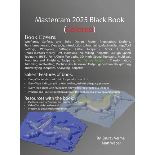 Mastercam 2025 Black Book: (Colored) - Hardcover