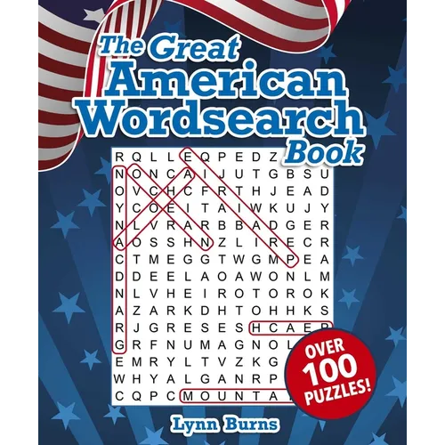 The Great American Wordsearch Book: Over 100 Puzzles! - Paperback