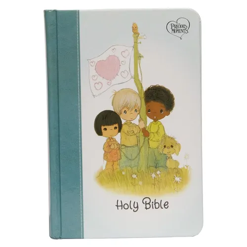 Nkjv, Precious Moments Small Hands Bible, Teal, Hardcover, Comfort Print: Holy Bible, New King James Version - Hardcover