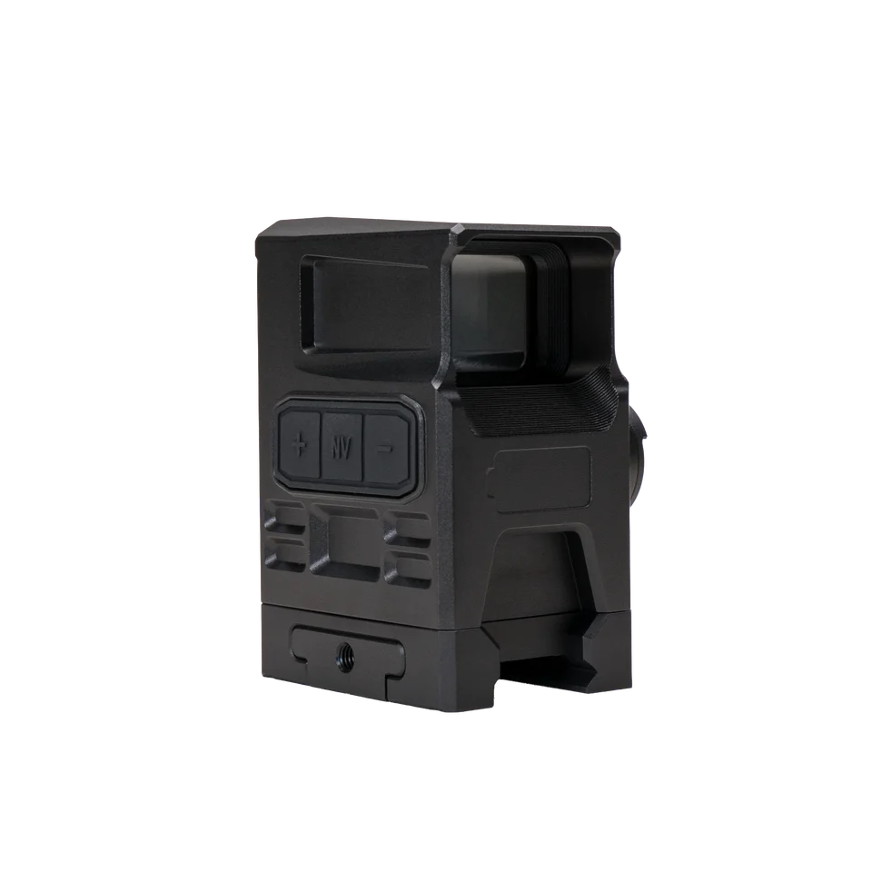 DOT EHS-1 L: Low-Pro Holographic Sight with 1 MOA Dot/65 MOA Circle - Waterproof & NV Ready