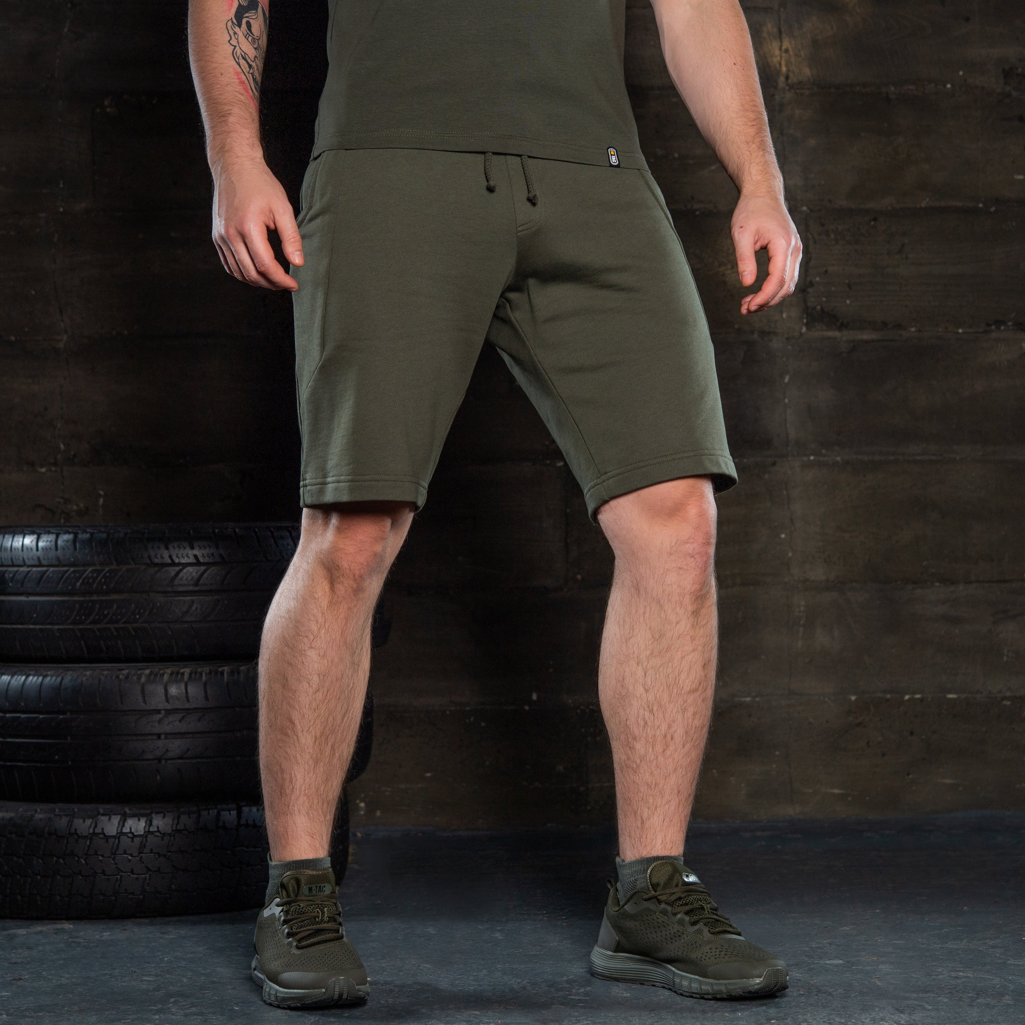 M-Tac Shorts Casual Fit Cotton Black