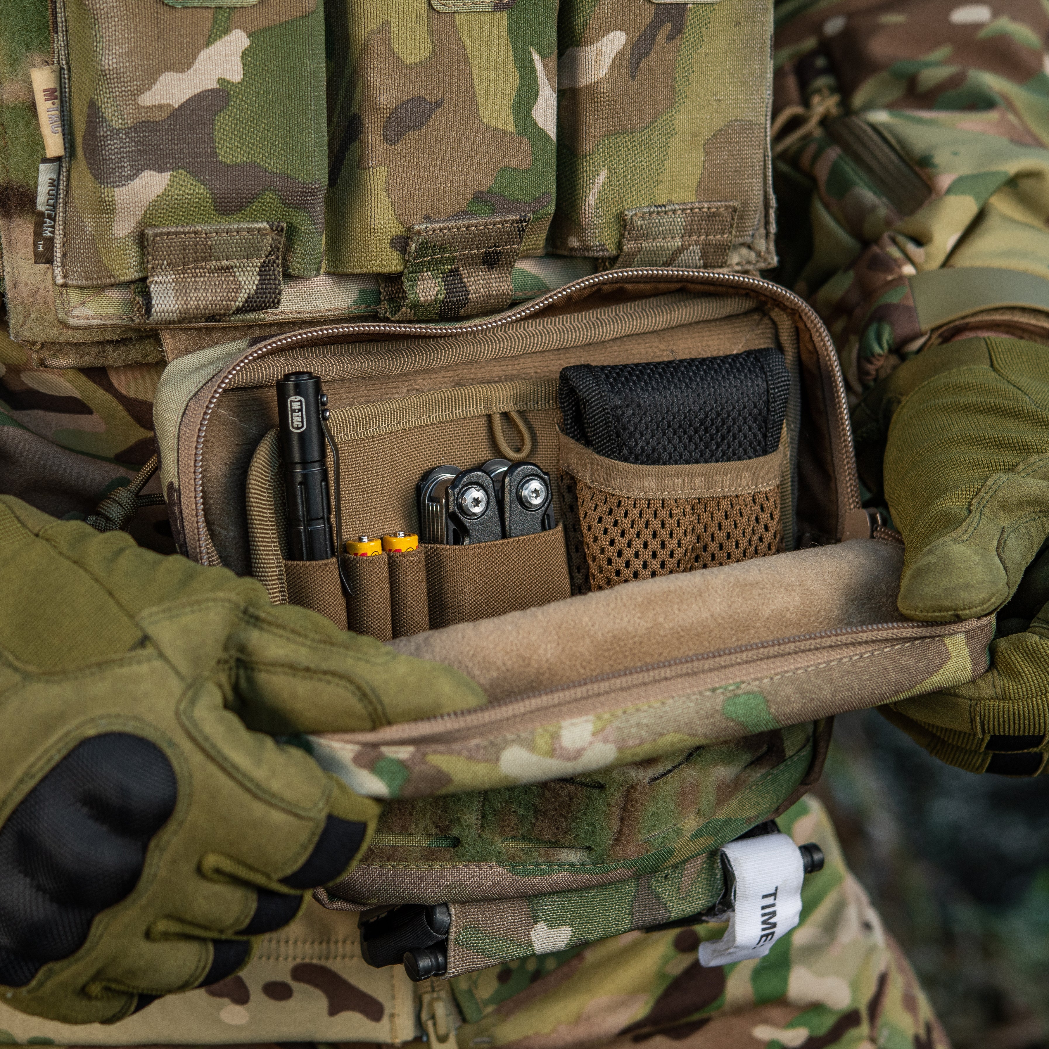 M-Tac Plate Carrier Lower Accessory Pouch Large