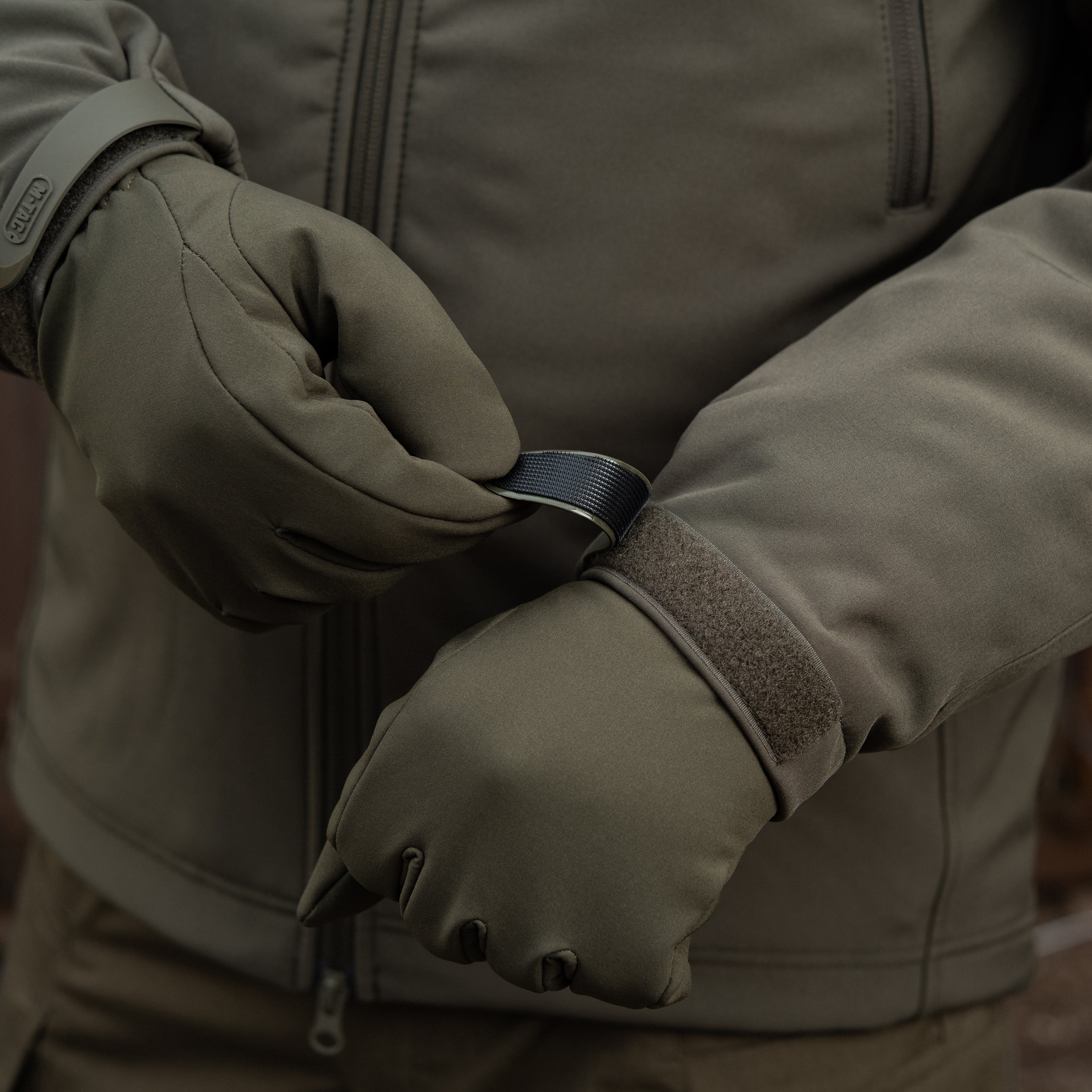 M‑Tac Softshell Tactical Jacket with Fleece Liner