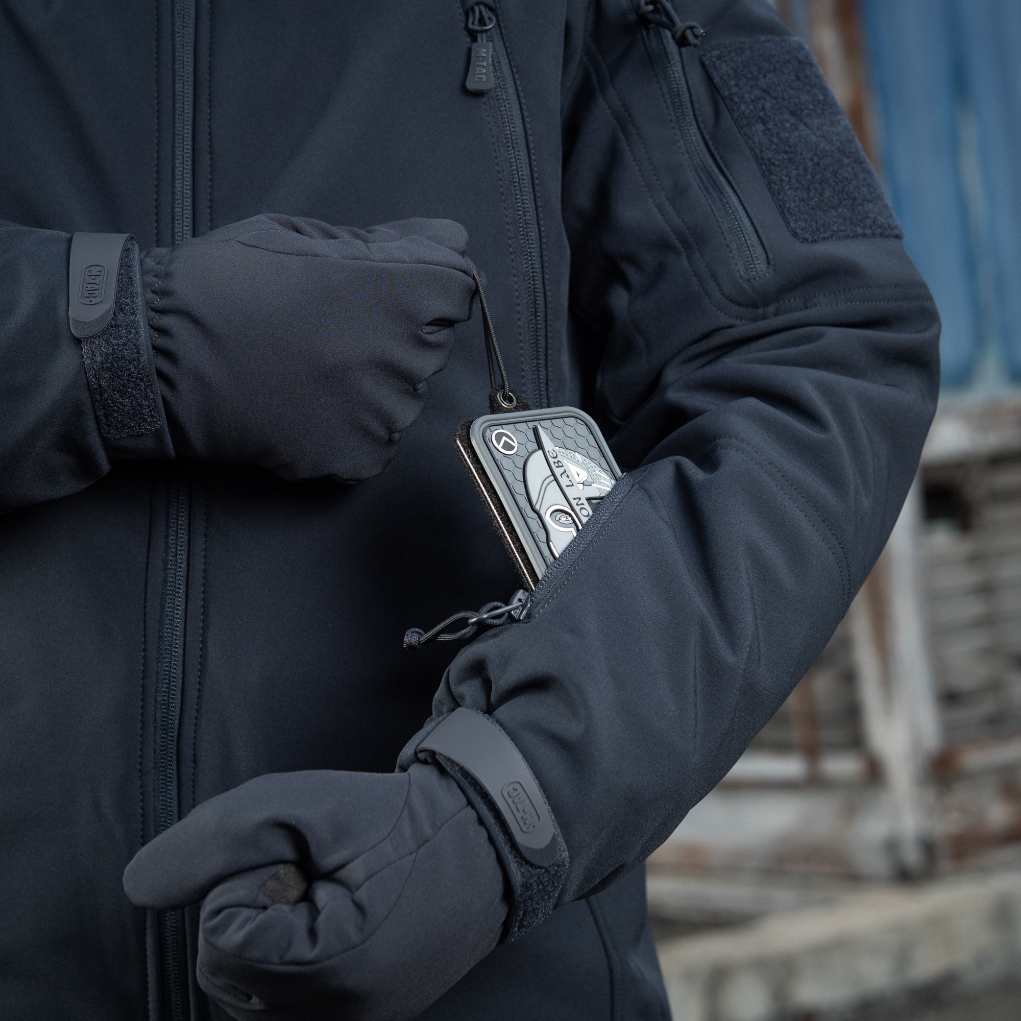 M‑Tac Softshell Tactical Jacket with Fleece Liner