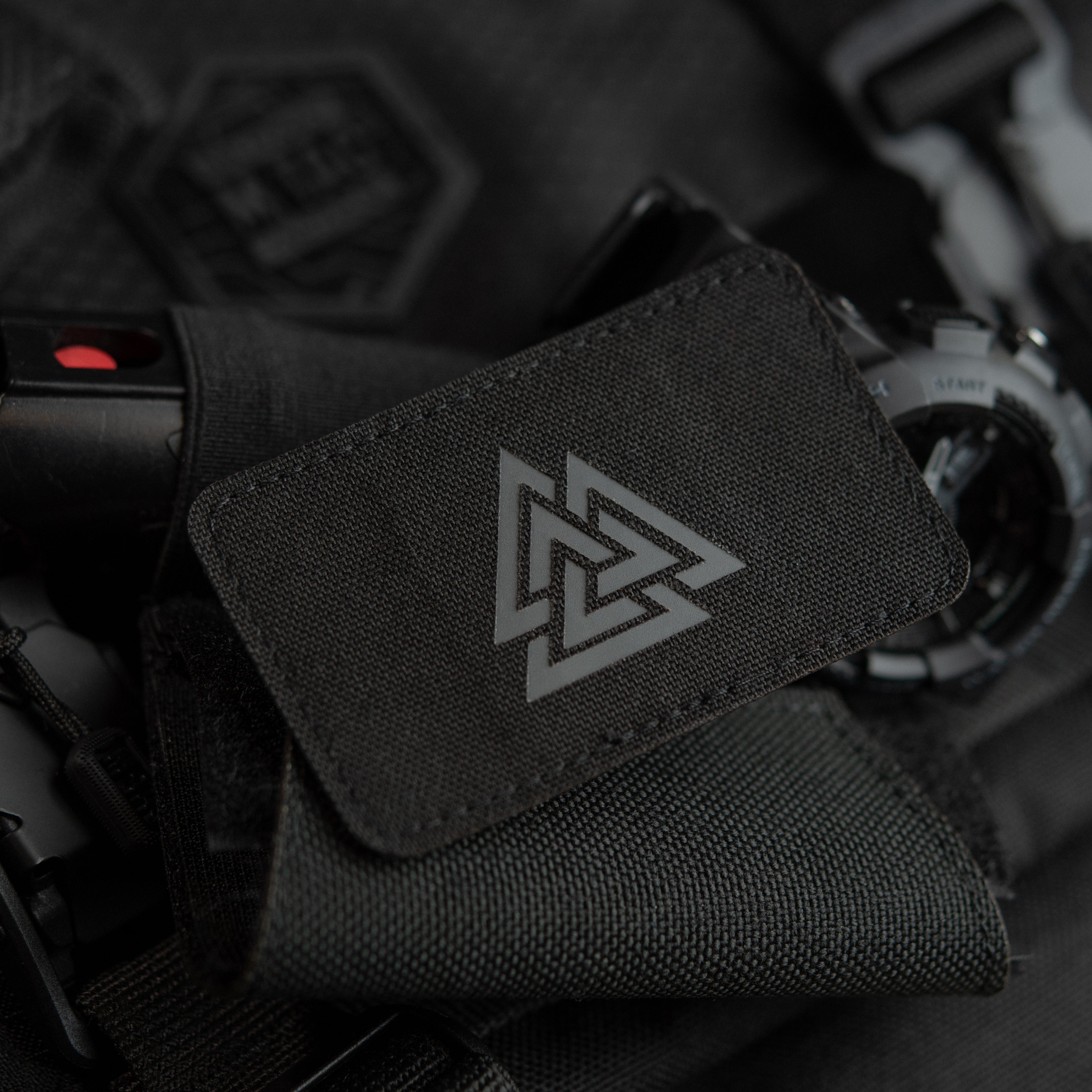 M-Tac Patch Valknut Horizontal Laser Cut