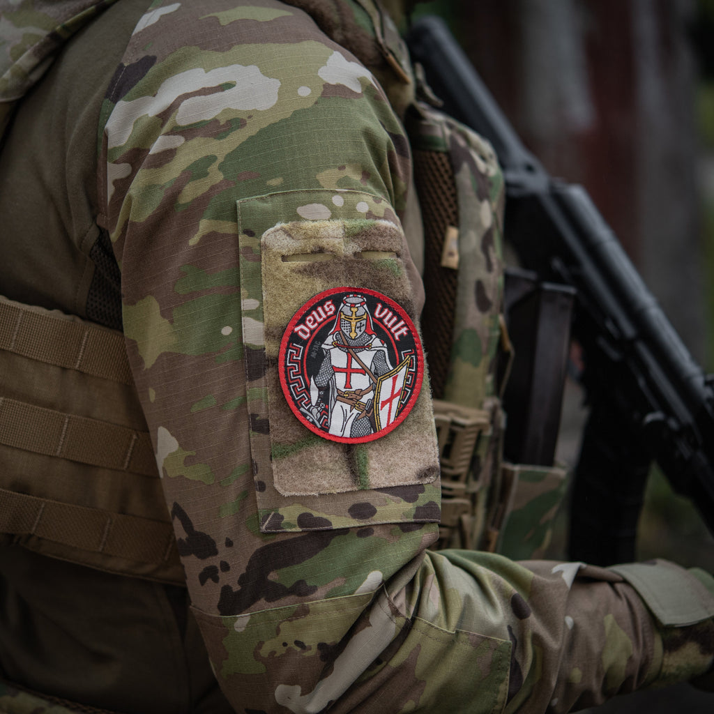 M-Tac Patch Deus Vult (Jacquard)