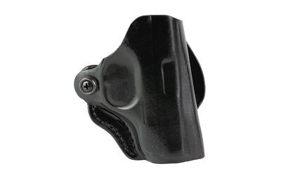 DeSantis Gunhide Mini Scabbard |  OWB Holster |  Right Hand |  Fits S&W Bodyguard 2.0 |  Leather Construction |  Matte Finish |  Black