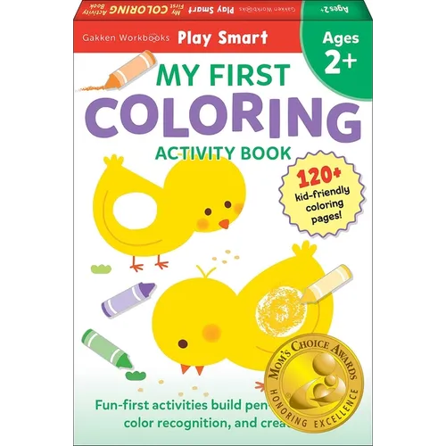 Play Smart My First Coloring Book: For Ages 2+ - Paperback