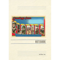 Vintage Lined Notebook Greetings from Florida - Paperback