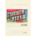 Vintage Lined Notebook Greetings from Turner Field