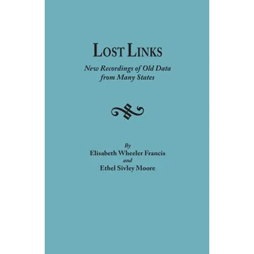 Lost Links: New Recordings of Old Data from Many States