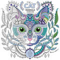 My Cat Mandala Coloring Book: 30 Stunning, Oversized Coloring Pages - Paperback