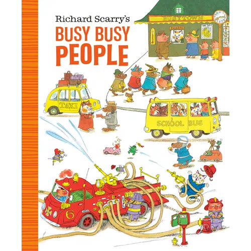Richard Scarry's Busy Busy People - Board Book