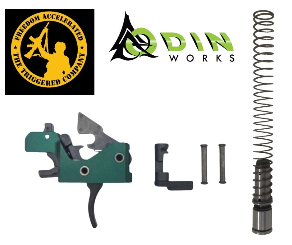 Complete FRT Combo — Disruptor FRT + M16 BCG + Odin Works HFRT · 100% USA Made