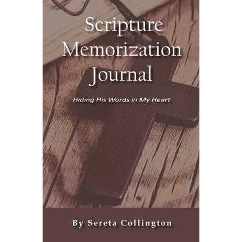 Scripture Memorization Journal - Paperback