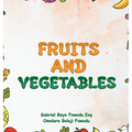 Fruits and Vegetables - Hardcover