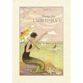 Vintage Lined Notebook Greetings from Cabrillo Beach - Paperback