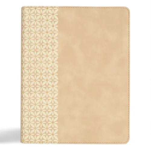 CSB Notetaking Bible, Expanded Reference Edition, Cream Suedesoft Leathertouch - Imitation Leather
