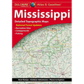 Delorme Atlas & Gazetteer: Mississippi - Paperback