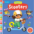 Busy Scooters: Push Pull Slide - Board Book
